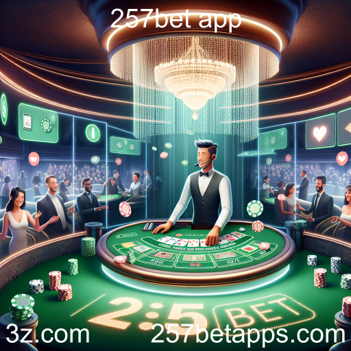 Descubra a Emoção do Casino ao Vivo no 257bet App